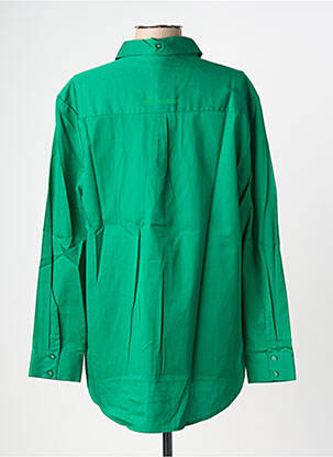 Chemisier imprimé fantaisie manches longues vert STREET ONE femme