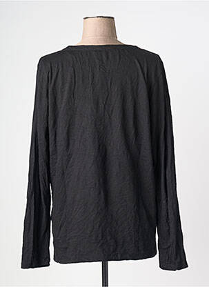 Top stretch manches longues noir STREET ONE femme