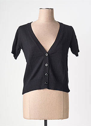 Gilet manches courtes noir STREET ONE femme