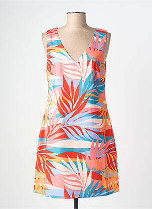 Robe mi-longue orange MOLLY BRACKEN femme