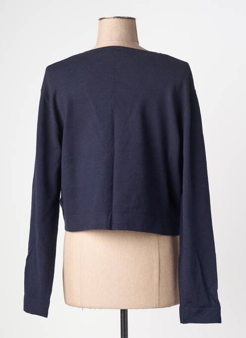 Gilet manches longues bleu STREET ONE femme