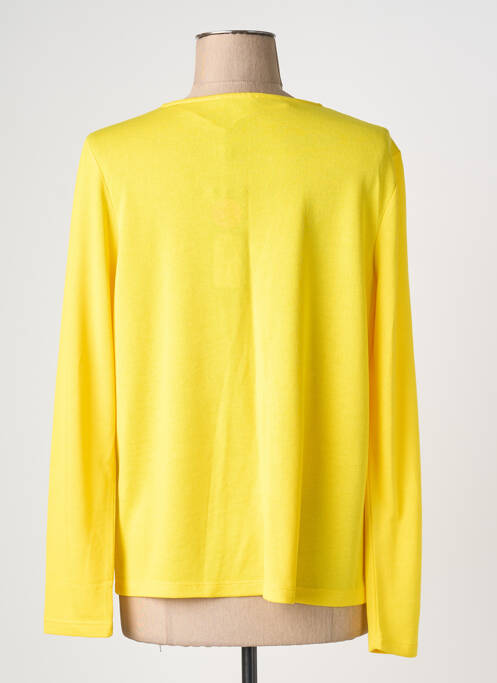 Gilet manches longues jaune STREET ONE femme