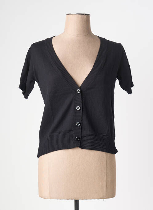 Gilet manches courtes noir STREET ONE femme