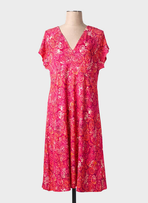 Robe longue rose GEISHA femme