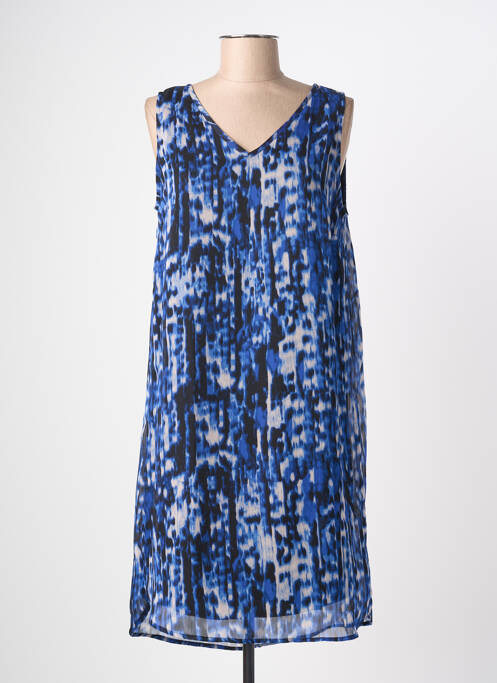 Robe mi-longue bleu STREET ONE femme