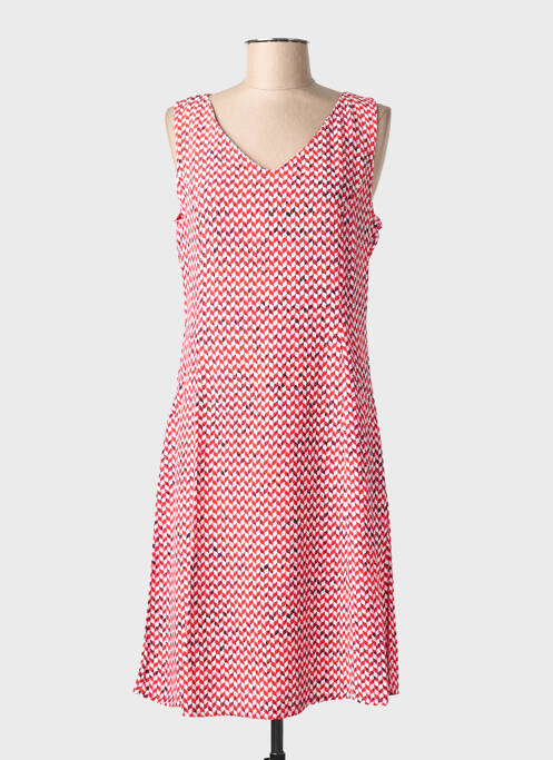 Robe mi-longue rouge STREET ONE femme