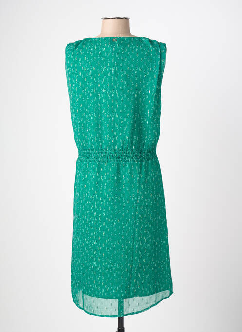 Robe mi-longue vert CHATTAWAK femme
