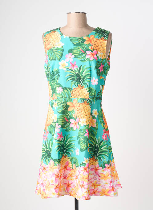 Robe mi-longue vert MOLLY BRACKEN femme