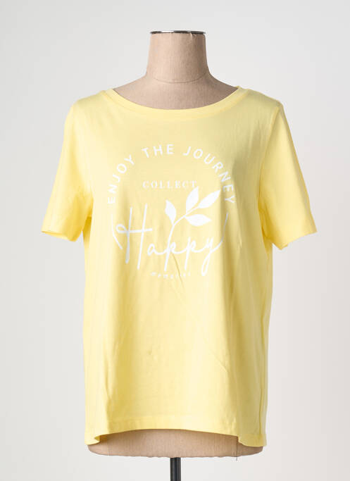 T-shirt jaune STREET ONE femme