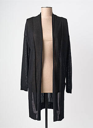 Gilet manches longues stretch noir STREET ONE femme