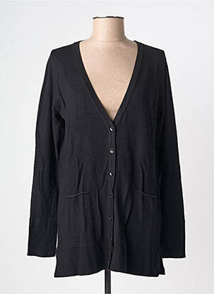 Gilet manches longues stretch noir STREET ONE femme