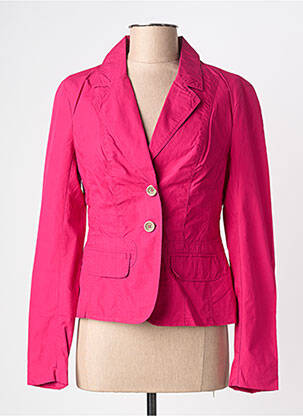 Veste casual col tailleur rose STREET ONE femme