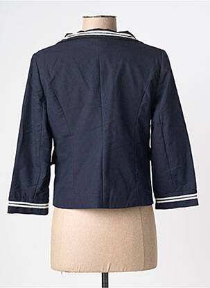Veste casual col tailleur bleu MOLLY BRACKEN femme