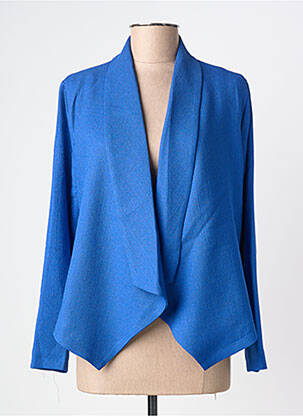 Veste casual finition intérieure doublée bleu MOLLY BRACKEN femme