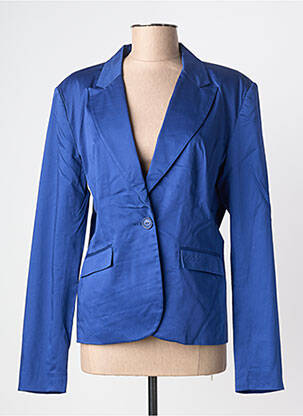 Blazer poches bleu SCHOOL RAG femme