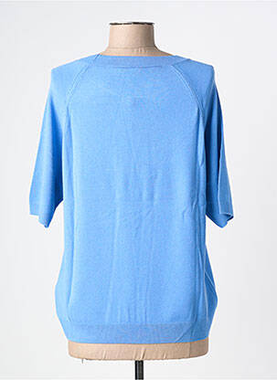 Top stretch manches longues bleu STREET ONE femme