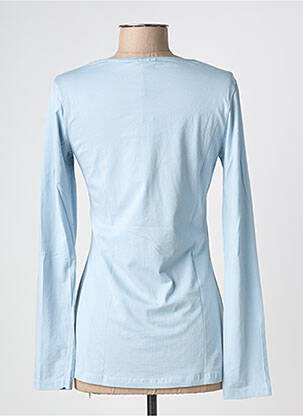 Top tissage jersey manches longues bleu STREET ONE femme