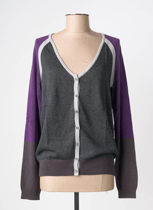 Veste casual fermeture boutonnée sur le devant violet CECIL femme