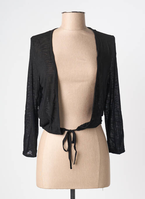 Gilet manches longues stretch noir STREET ONE femme