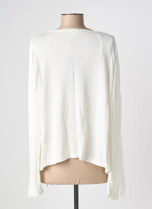 Gilet manches longues beige STREET ONE femme