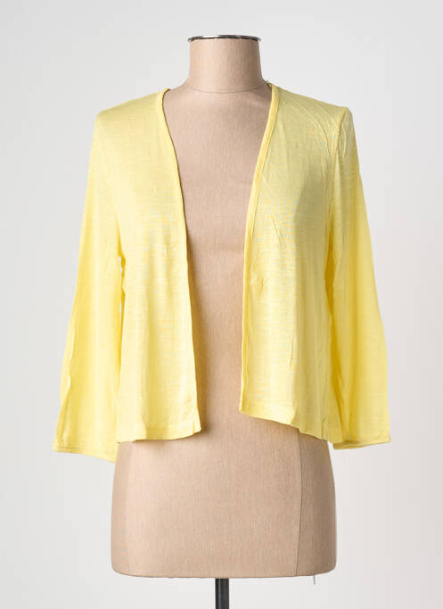 Gilet manches longues stretch jaune STREET ONE femme