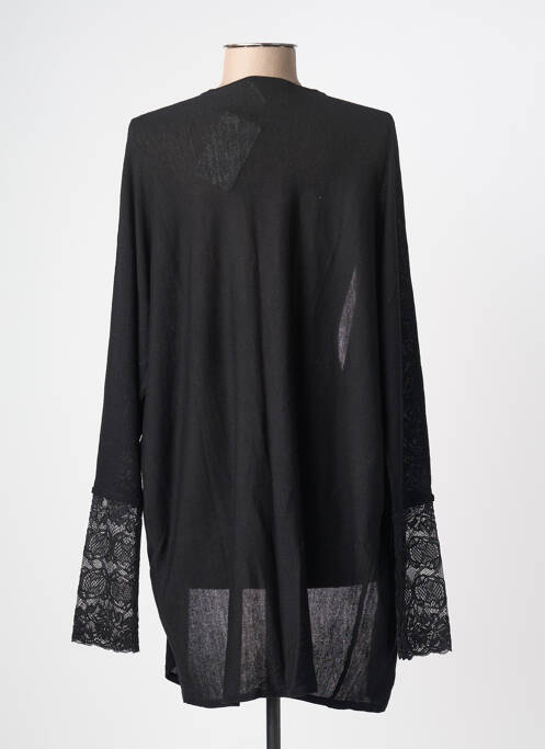 Gilet manches longues noir SCHOOL RAG femme