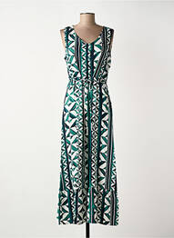 Robe longue sans manche sans manche vert STREET ONE femme