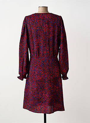 Robe mi-longue manches longues manches longues rouge MOLLY BRACKEN femme