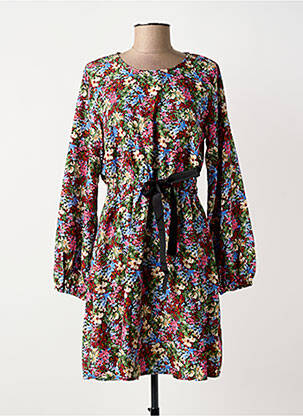 Robe courte manches longues manches longues rouge MOLLY BRACKEN femme