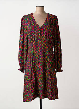 Robe mi-longue bleu MOLLY BRACKEN femme