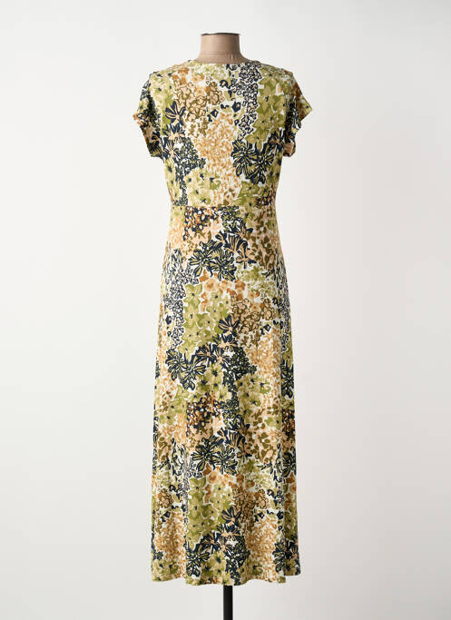 Robe longue vert GEISHA femme