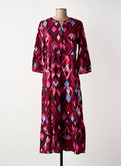 Robe longue violet STREET ONE femme