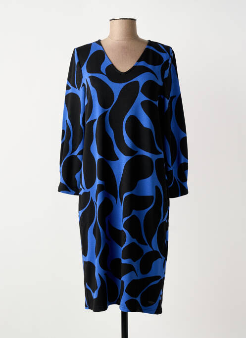 Robe mi-longue bleu STREET ONE femme