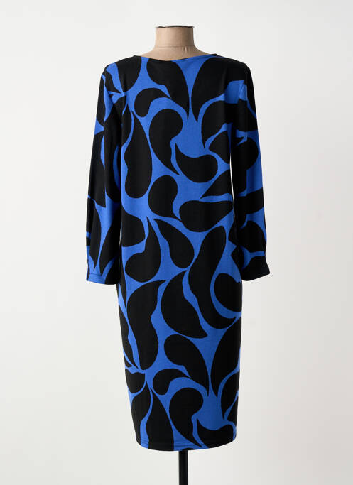 Robe mi-longue bleu STREET ONE femme