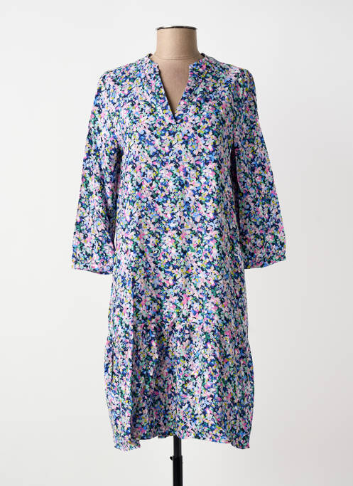 Robe mi-longue bleu STREET ONE femme