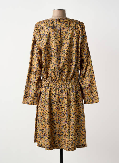 Robe mi-longue jaune CHATTAWAK femme