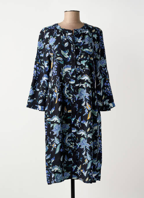 Robe mi-longue noir STREET ONE femme