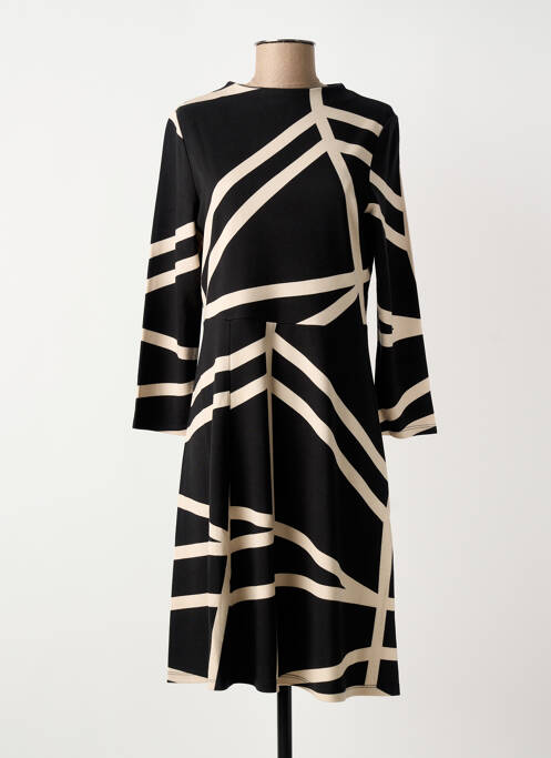 Robe mi-longue noir STREET ONE femme