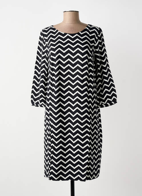 Robe mi-longue noir STREET ONE femme