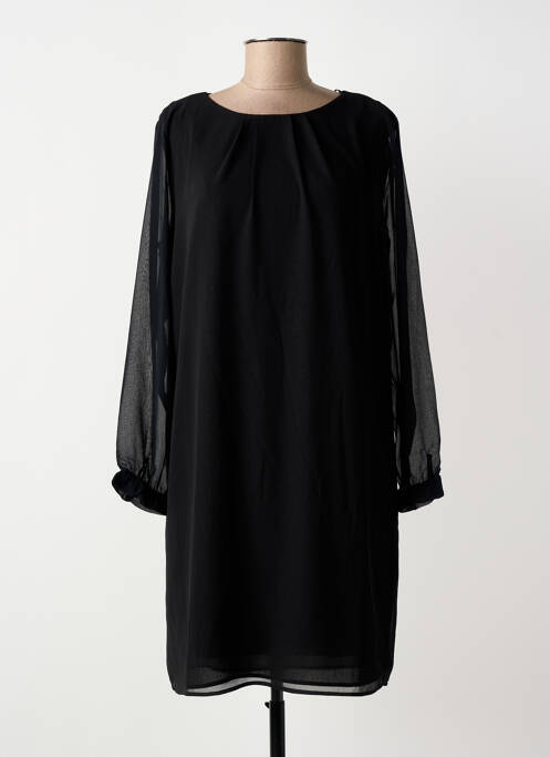 Robe mi-longue noir STREET ONE femme