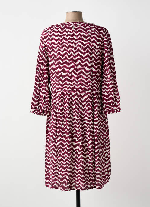 Robe mi-longue violet STREET ONE femme