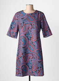 Robe mi-longue manches longues manches longues noir MOLLY BRACKEN femme
