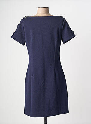 Robe mi-longue manches courtes manches courtes bleu MOLLY BRACKEN femme