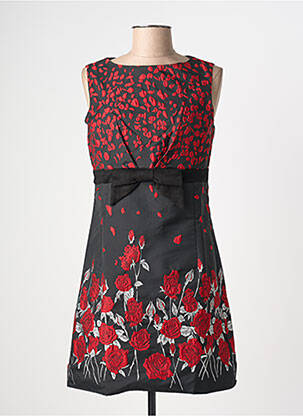 Robe mi-longue sans manche sans manche noir MOLLY BRACKEN femme