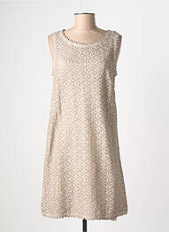 Robe mi-longue sans manche sans manche gris STREET ONE femme