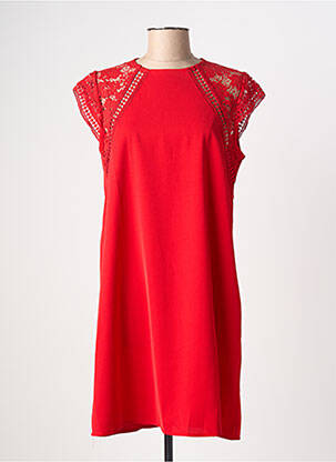 Robe mi-longue rouge MOLLY BRACKEN femme