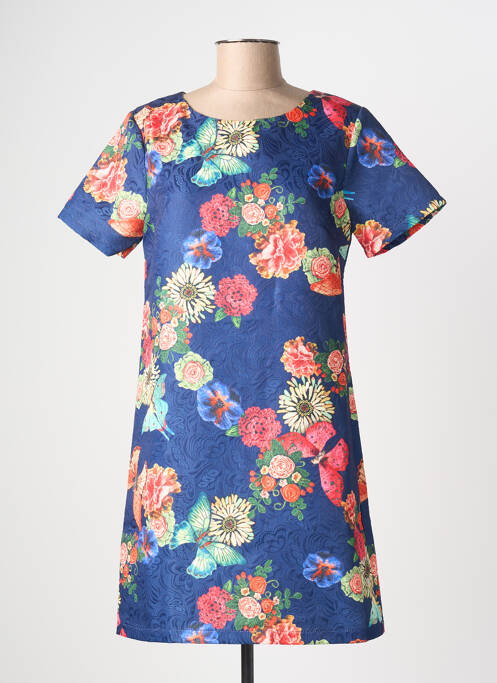 Robe courte bleu MOLLY BRACKEN femme