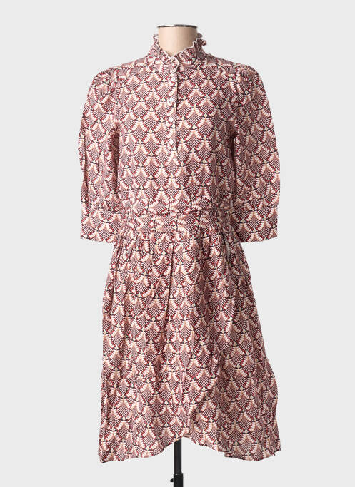 Robe mi-longue beige CHATTAWAK femme