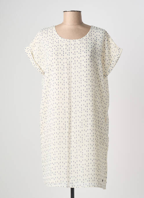 Robe mi-longue beige KAPORAL femme