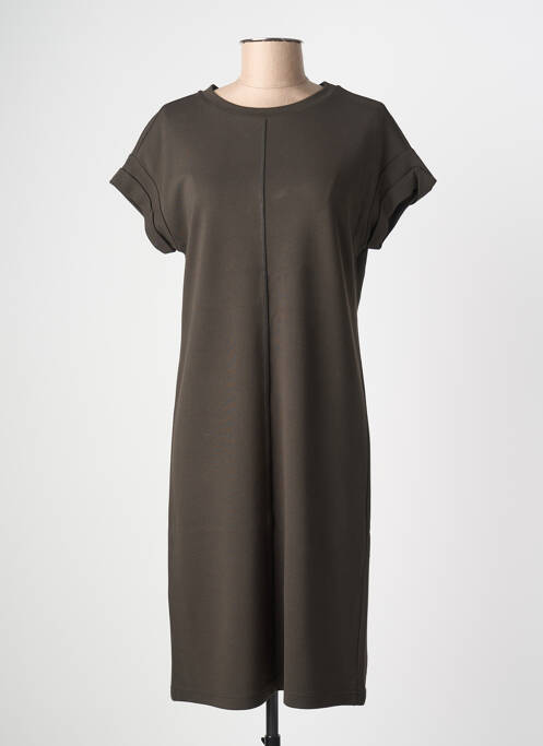 Robe mi-longue noir STREET ONE femme